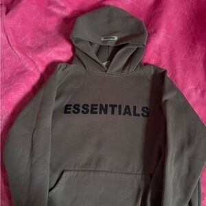 Essentials Men's Hoodie - Taupe